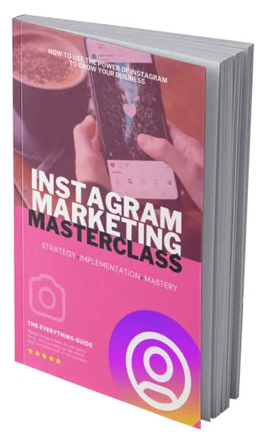 eCover representing Instagram Marketing Masterclass  with 