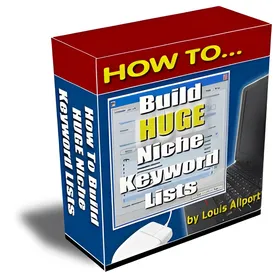 How To Build HUGE Niche Keyword Lists small