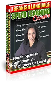 The Spanish Language Speed Learning Course small