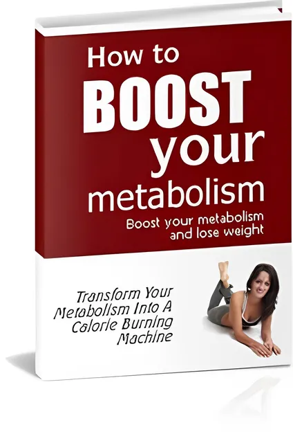 eCover representing How To Boost Your Metabolism eBooks & Reports with Private Label Rights