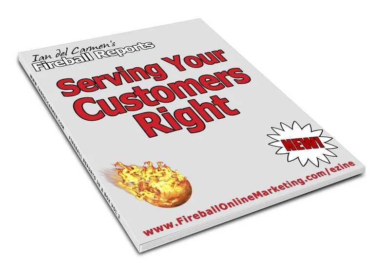 eCover representing Serving Your Customers Right eBooks & Reports with Master Resell Rights
