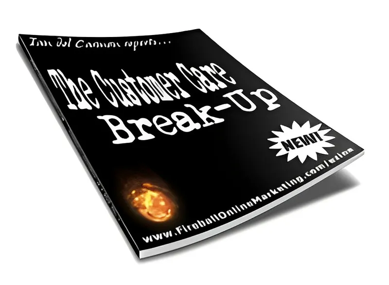 eCover representing The Customer Care Break-up eBooks & Reports with Master Resell Rights