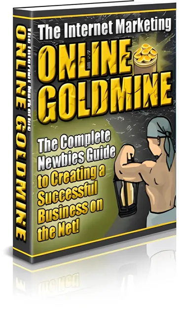eCover representing The Internet Marketing Online Goldmine eBooks & Reports with Private Label Rights
