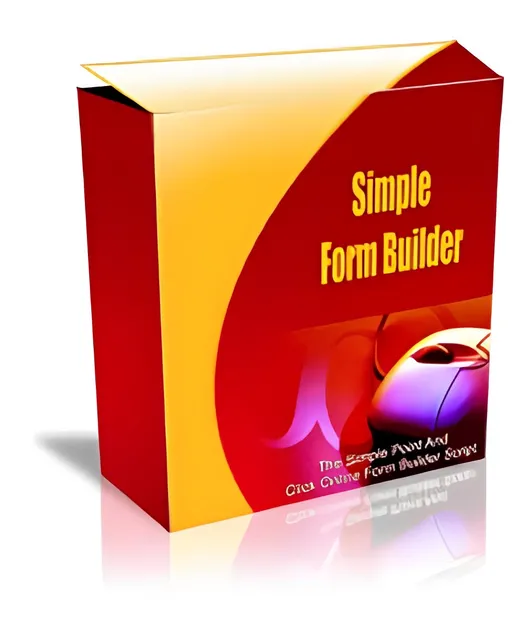 eCover representing Simple Form Builder  with Master Resell Rights
