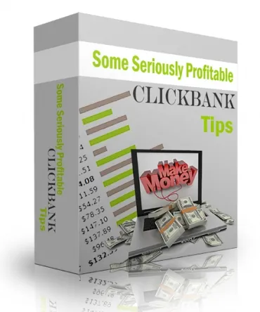 eCover representing Some Seriously Profitable Clickbank Tips Audio & Music with Private Label Rights