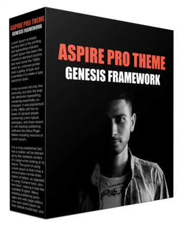 eCover representing Aspire Pro Genesis FrameWork Templates & Themes with Personal Use Rights
