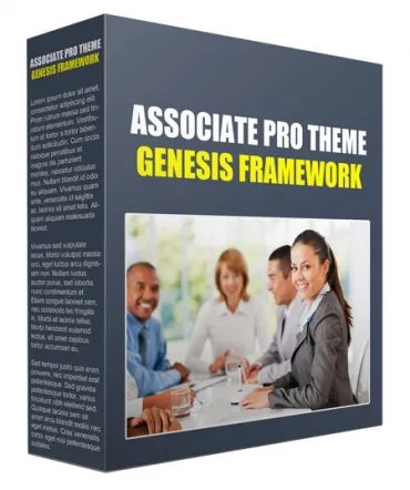 eCover representing Associate Genesis FrameWork Templates & Themes with Personal Use Rights
