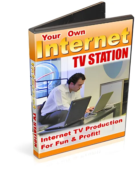 eCover representing Your Own Internet TV Station  with Master Resell Rights