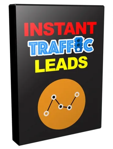 eCover representing Instant Traffic And Leads Videos, Tutorials & Courses with Private Label Rights