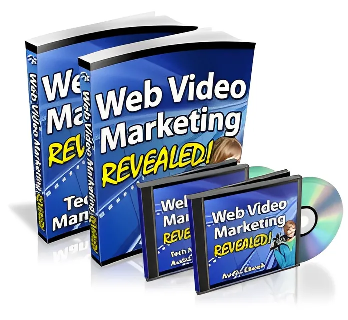 eCover representing Web Video Marketing Revealed! eBooks & Reports with Master Resell Rights