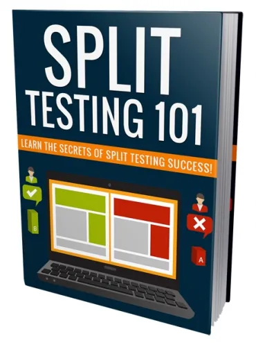 eCover representing Split Testing 101 eBooks & Reports with Personal Use Rights