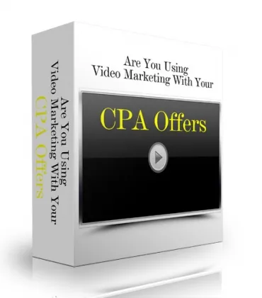 eCover representing Are You Using Video Marketing With Your CPA Offers Audio & Music with Private Label Rights