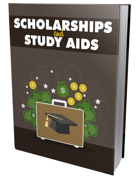 eCover representing Scholarships and Study Aids eBooks & Reports with Master Resell Rights