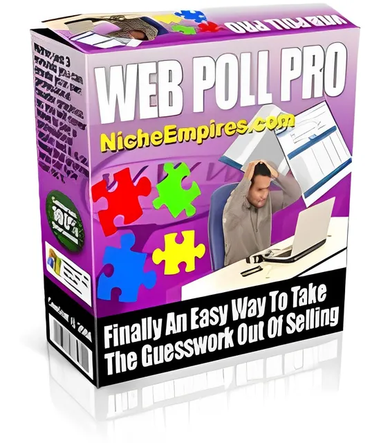 eCover representing Web Poll Pro  with Master Resell Rights