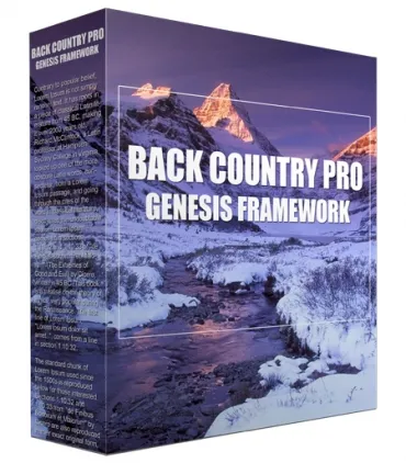eCover representing Backcountry Genesis FrameWork Templates & Themes with Personal Use Rights
