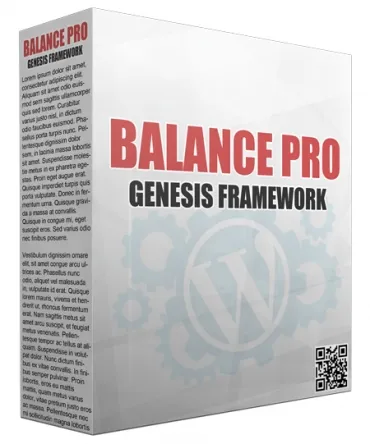 eCover representing Balance Genesis FrameWork  with Personal Use Rights