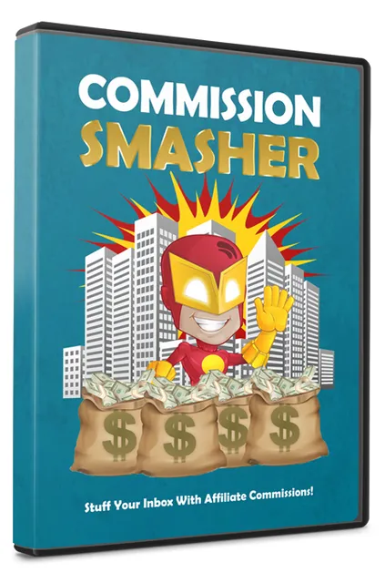 eCover representing Commission Smasher eBooks & Reports/Videos, Tutorials & Courses with Master Resell Rights