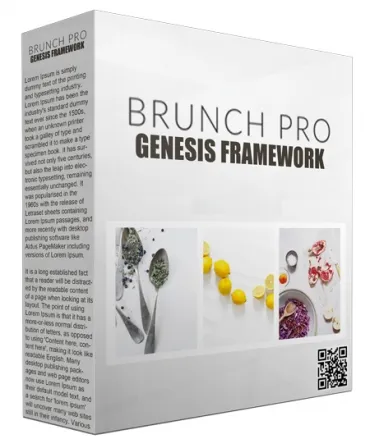 eCover representing Brunch Pro Genesis FrameWork Templates & Themes with Personal Use Rights