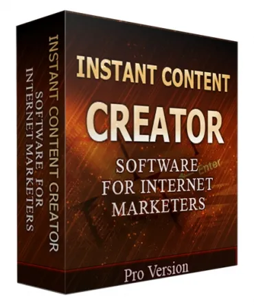 eCover representing Instant Content Creator eBooks & Reports with Private Label Rights