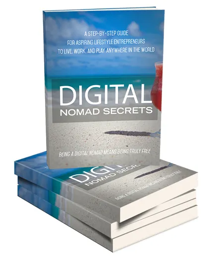 eCover representing Digital Nomad Secrets eBooks & Reports with Master Resell Rights