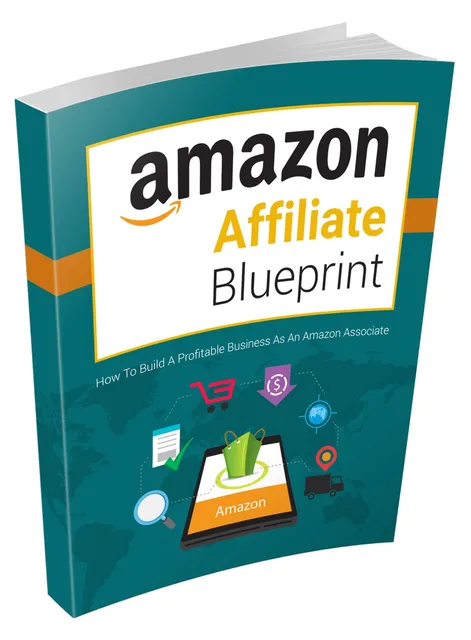 eCover representing Amazon Affiliate Blueprint eBooks & Reports/Videos, Tutorials & Courses with Master Resell Rights