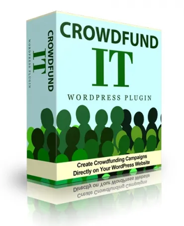 eCover representing Crowdfund It Premium WordPress Plugin  with Personal Use Rights