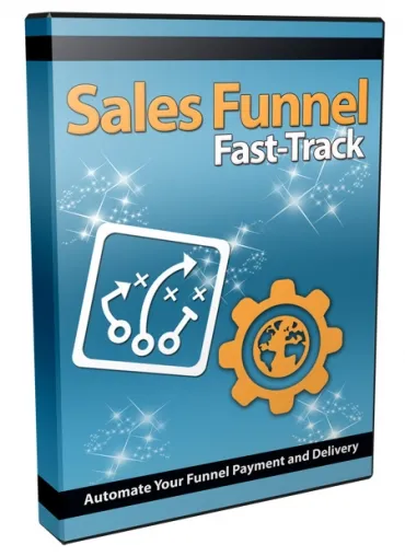 eCover representing Sales Funnel Fast Track Videos, Tutorials & Courses with Private Label Rights