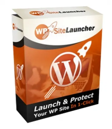 eCover representing WP Site Launcher Review Pack  with Private Label Rights