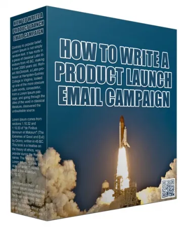 eCover representing How To Write A Product Launch Email Campaign Audio & Music with Master Resell Rights