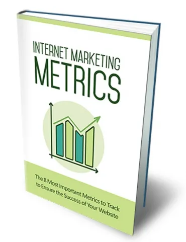 eCover representing Internet Marketing Metrics eBooks & Reports with Master Resell Rights