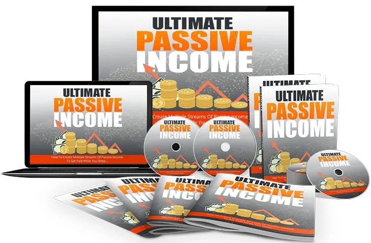 eCover representing Ultimate Passive Income eBooks & Reports/Videos, Tutorials & Courses with Master Resell Rights