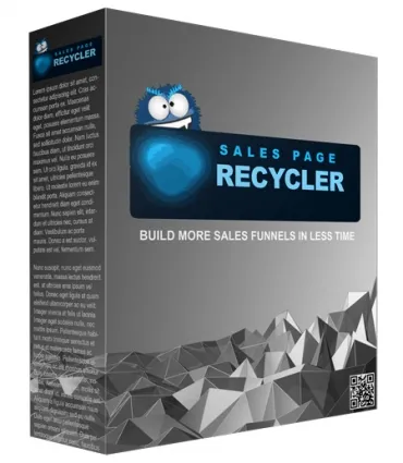 eCover representing Sales Page Recycler Software & Scripts with Personal Use Rights