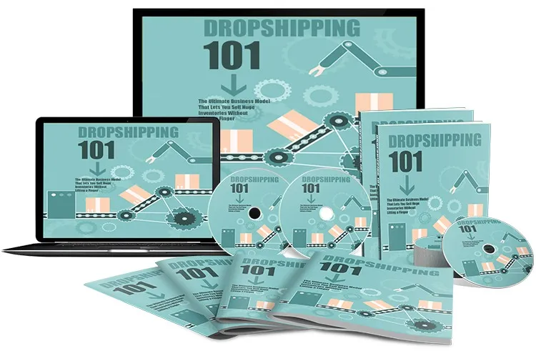eCover representing Dropshipping 101 eBooks & Reports/Videos, Tutorials & Courses with Master Resell Rights