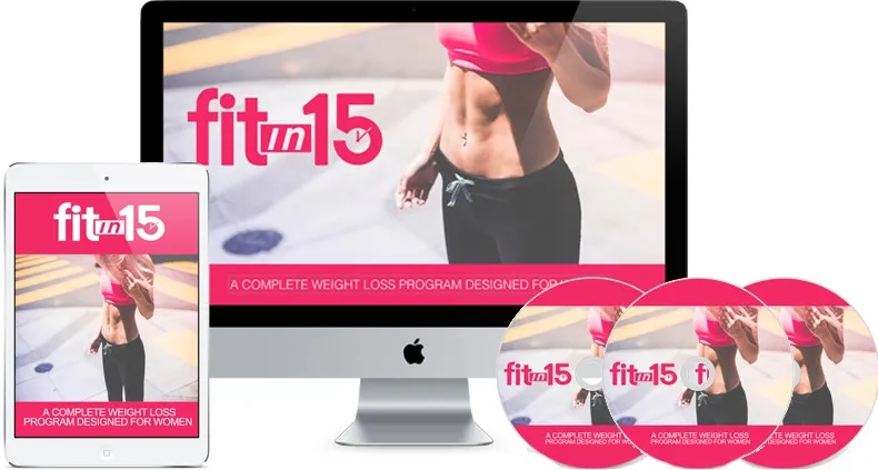 eCover representing Fit In 15 Video Upgrade eBooks & Reports/Videos, Tutorials & Courses with Master Resell Rights