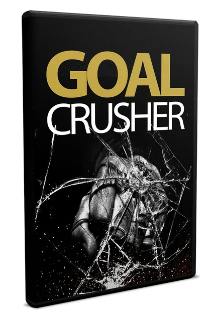 eCover representing Goal Crusher Pro eBooks & Reports/Videos, Tutorials & Courses with Master Resell Rights