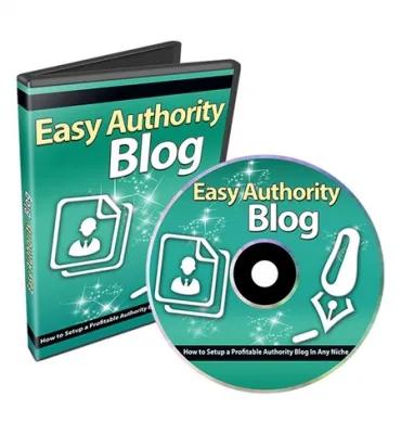 eCover representing Easy Authority Blog Video Course Videos, Tutorials & Courses with Private Label Rights