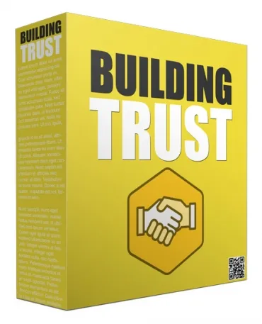 eCover representing Building Trust Audio & Music with Private Label Rights