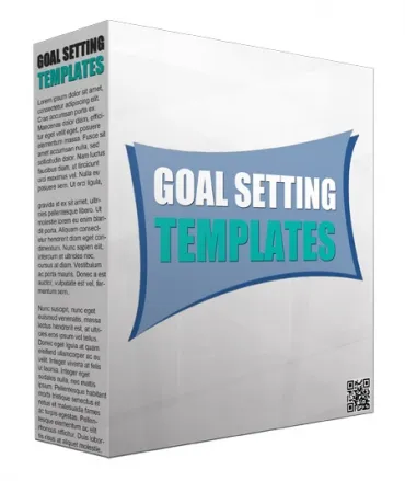 eCover representing Goal Setting Template Guide eBooks & Reports with Personal Use Rights