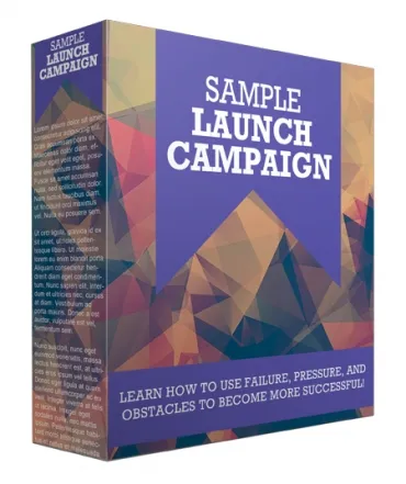 eCover representing Sample Launch Campaign Audio & Music with Master Resell Rights