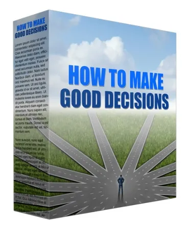 eCover representing How to Make Good Decisions Podcast Audio & Music with Master Resell Rights