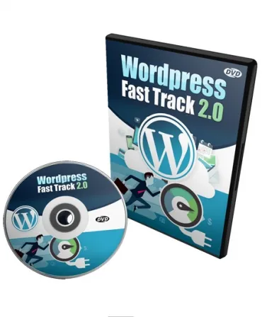 eCover representing WordPress Fast Track V 2.0 Advanced Videos, Tutorials & Courses with Master Resell Rights