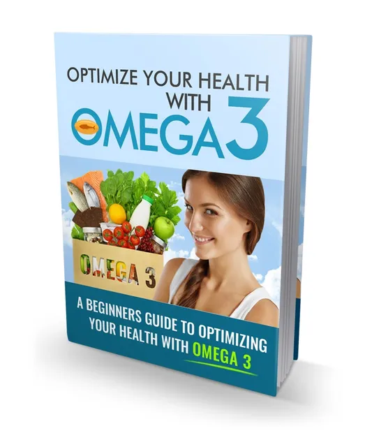eCover representing Optimize Your Health with Omega 3 eBooks & Reports with Master Resell Rights