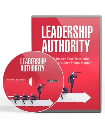 eCover representing Leadership Authority Gold eBooks & Reports/Videos, Tutorials & Courses with Master Resell Rights