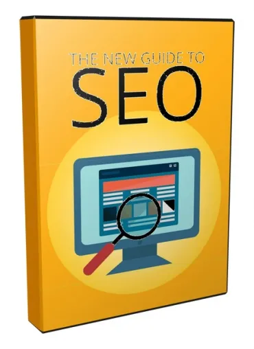 eCover representing The New Guide To SEO Video Upgrade eBooks & Reports/Videos, Tutorials & Courses with Master Resell Rights