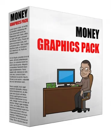 eCover representing Money Graphics Pack  with Personal Use Rights