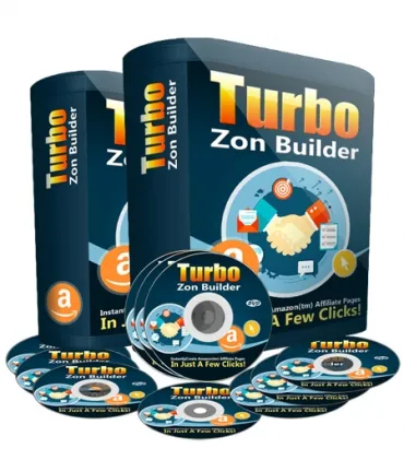 eCover representing TurboZon Builder Videos, Tutorials & Courses with Personal Use Rights