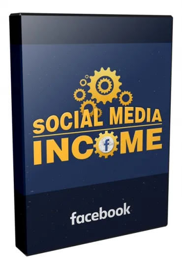 eCover representing Social Media Income - Facebook Videos, Tutorials & Courses with Master Resell Rights
