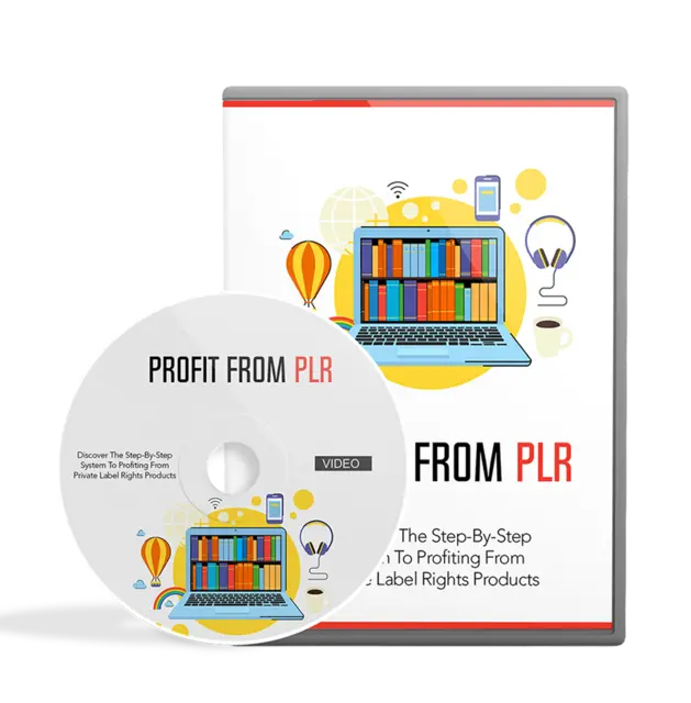 eCover representing Profit From PLR GOLD eBooks & Reports/Videos, Tutorials & Courses with Private Label Rights