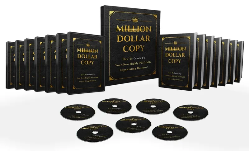 eCover representing Million Dollar Copy eBooks & Reports/Videos, Tutorials & Courses with Master Resell Rights