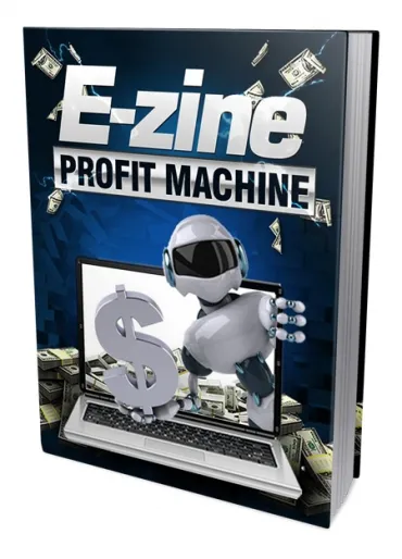 eCover representing E-zine Profit Machine eBooks & Reports with Private Label Rights